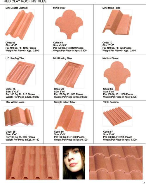 Red Clay Roofing Tiles A