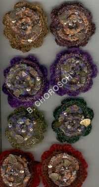 Sequins Embroidery Fabric