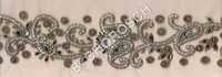 Embroidered Belts - Embroidered, Various Sizes, Silver Color, Floral Design | Soft Touch, Smooth Texture, Trendy And Gorgeous Designs, Beaded And Stoned Embellishments