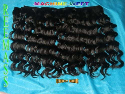 Machine Weft Curly Hair