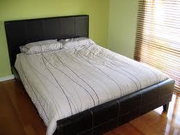 Bed with White Pillow & Bedsheet