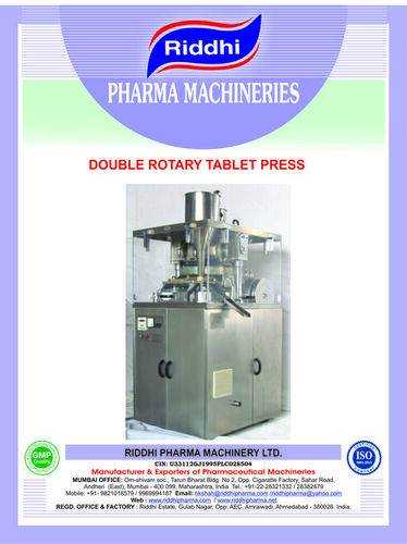 Silver Rotary Tablet Press