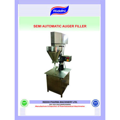 Auger Filler - Color: Silver
