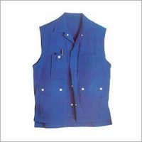 Blue Sleeveless Jackets
