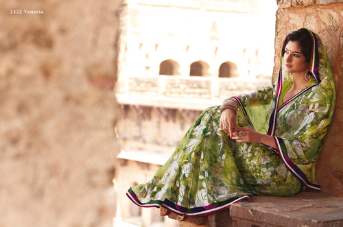 Designer Printed Sarees