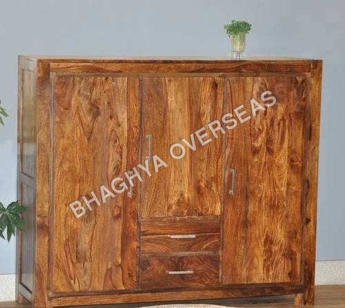 Wooden Almirah with Drawer