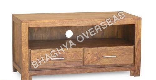 Wooden T.V with CD Cabinet