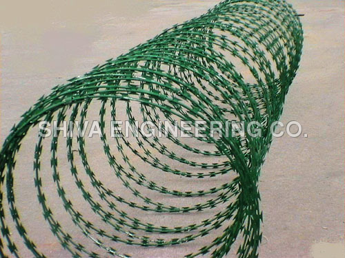 Punched Tape Concertina Coil