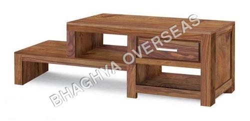 Wooden T.V with CD Cabinet
