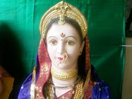 Fiberglass Gauri Face