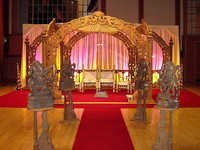 Asian Wedding Mandap