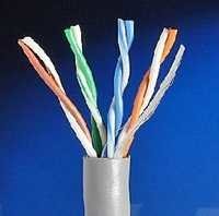 Cat 5 Cable - Twisted Pair 305m Length, Multi-color Pvc Jacket, Indoor & Device Insulation, 1.3 Mm Diameter Conductor, Heat Proof, 1 Core