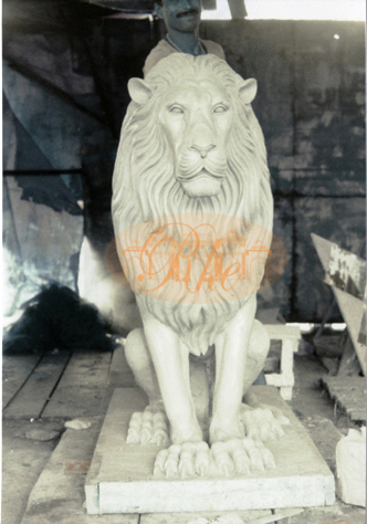 Grc Lion Sculpture