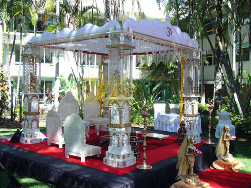 Indian Crystal Mandap