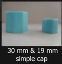19mm Simple Cap