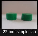 22mm Simple Cap