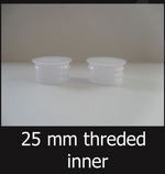 25mm threded inner Cap