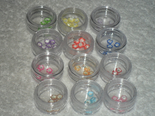 Nail Art Dried Flowers