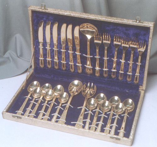 Gold Cutlery Set