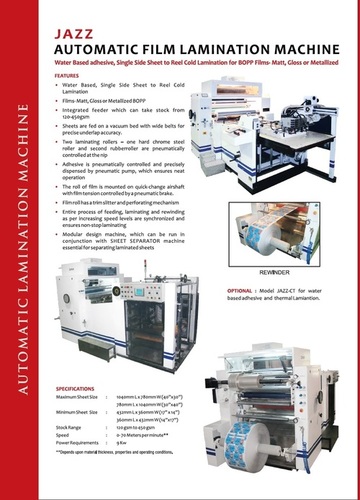 Automatic Film Lamination Machine
