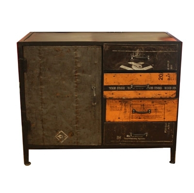Recycled Iron Chest