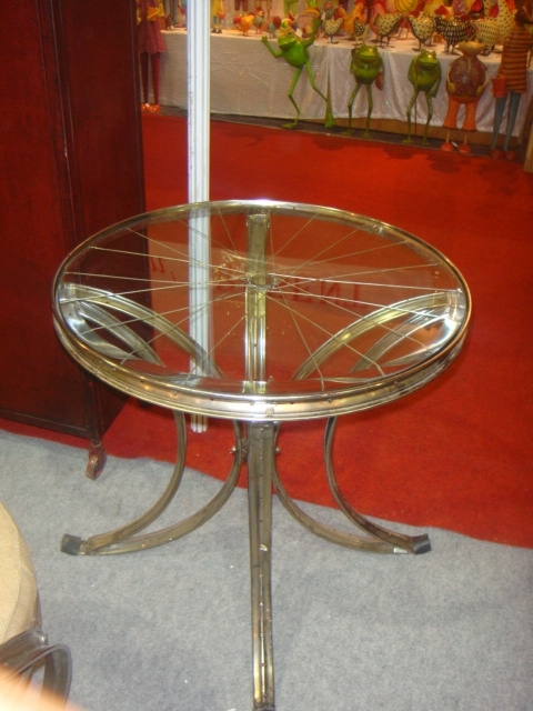 Glass Top Dining Table