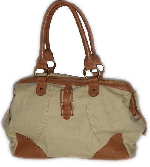 Leather-Fabric Bag