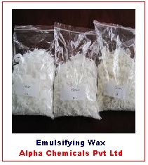 Emulsifying WAX By ALPHA CHEMICALS PVT. LTD.
