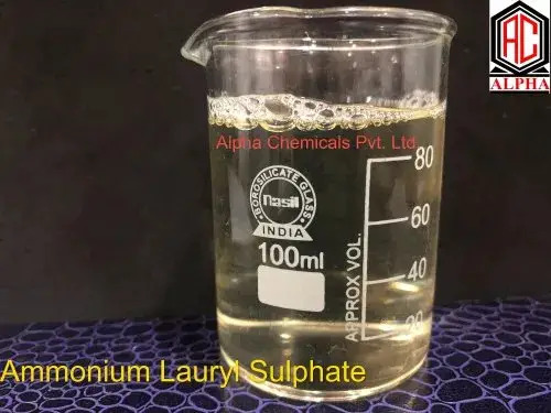 Ammonium Lauryl Sulphate Ph Level: 1.5Max.