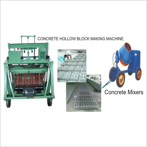Concrete Hollow Block Making Machine
