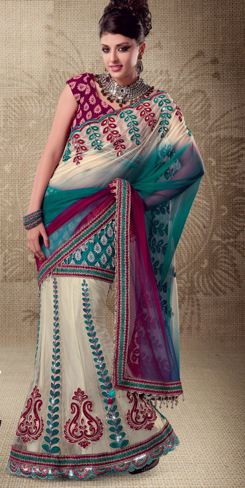 Designer Handwork Saree
