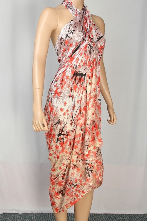 Leaf Printed Pareo
