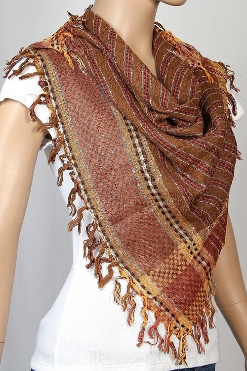 YARN DYED SCARVES