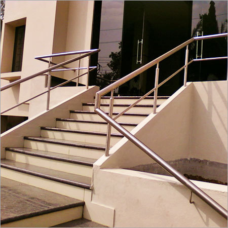 Silver Shine Stainless Steel Railing