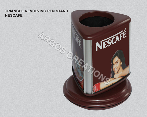 Triangule Revolving Pen Stand