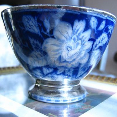 Blue Pottery Small Vases