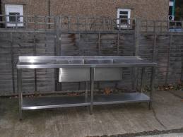 Double catering sink