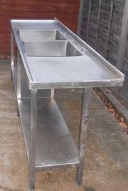 Double drainer sink