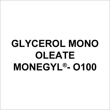 Glycerol Monooleate Acid Value: 5 Mgkoh/G