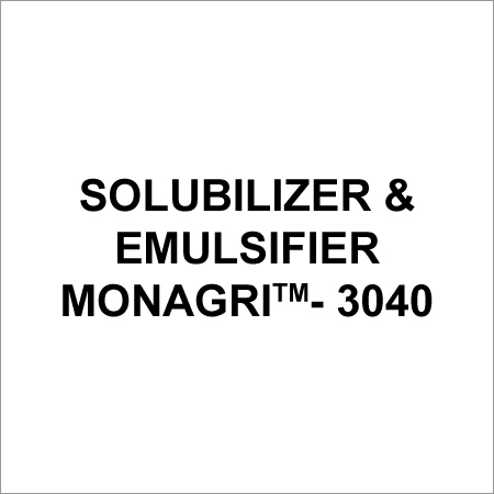 Polymerised Emulsifiers