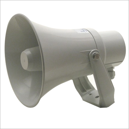 White 15W Plastic Weatherproof Loudspeaker