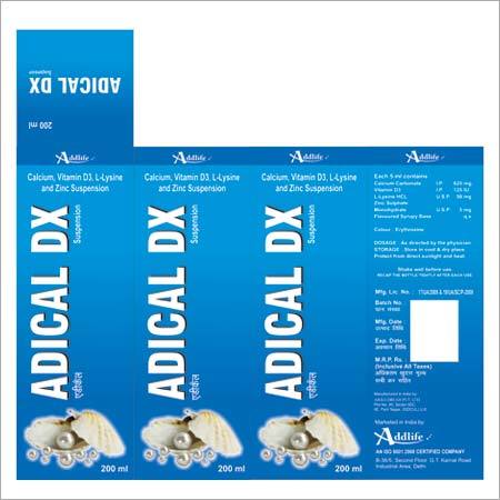 Syrup Carton printing