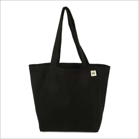 Black Cotton Bag