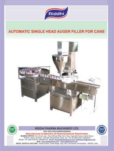 Auger Type Dry Syrup Powder Filling Machine