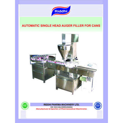 Auger Type Dry Syrup Powder Filling Machine - Capacity: 1 Kg/Hr