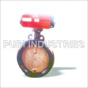 Pneumatic Actuated Butterfly Valve