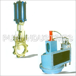 Pneumatic Knife Edge Gate Valve