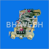 Induction furnace water cooler assembly