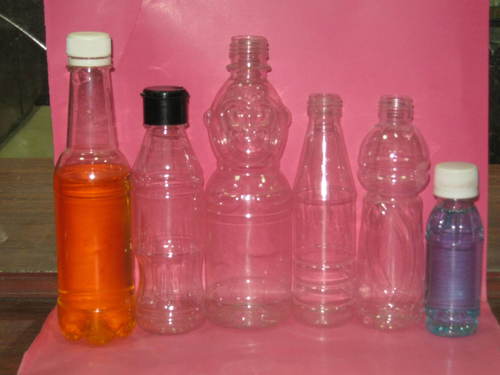 Transparent Juice Plastic Bottles