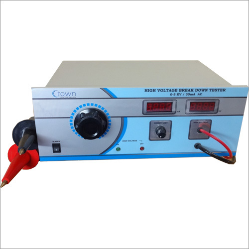 High Voltage Breakdown Testers By CROWN ELECTRONIC SYSTEMS